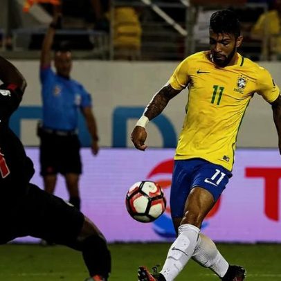 Brasil goleia o Haiti por 7 a 0