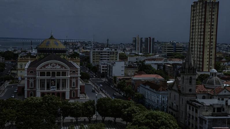 Região central de Manaus: cidades é uma das mais vulneráveis do planeta