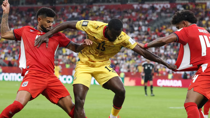 Gana marca nos acréscimos, vence o Panamá e estreia com drama na Copa