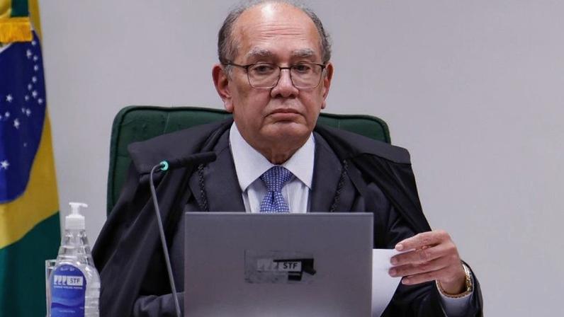 Gilmar Mendes, ministro do STF, em entrevista ao Poder360 em seu gabinete | Sérgio Lima/Poder360 – 7.mai.2026