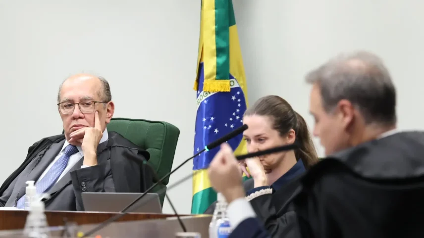 André Mendonça rebateu ponto a ponto críticas de Gilmar Mendes à investigação do Master (Foto: Luiz Silveira/STF)