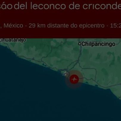 Terremoto de magnitude 5,2 atinge Guerrero, México, segundo GFZ