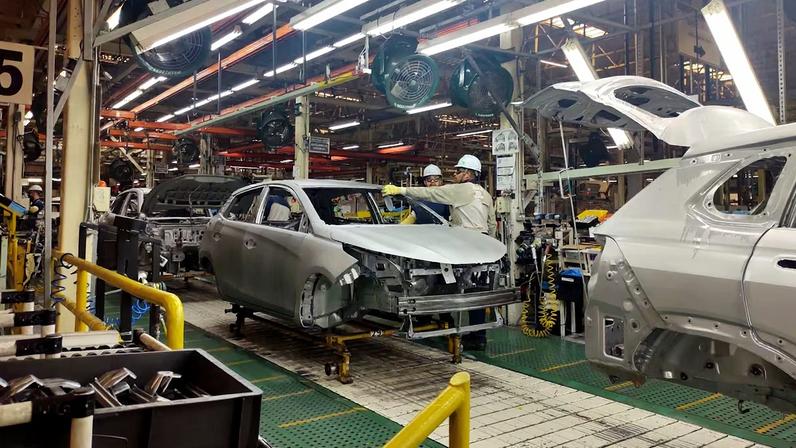 Fábrica da Toyota em Sorocaba (SP) já produz a linha Yaris e o Corolla Cross (Vagner Aquino/Estadão)