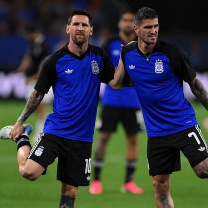 Jordânia x Argentina lances do Grupo J da Copa do Mundo