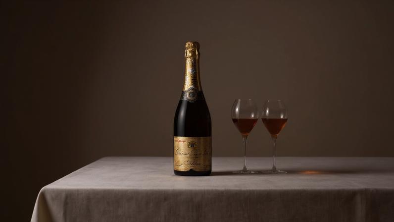 Degustação de champanhe centenário esquecido no porão do chef francês mais famoso