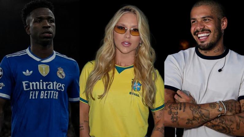 Vini Jr. e Zé Felipe mandam apoio a Virginia após ataques em estádio