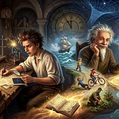 Frase de Einstein: experiência é a única fonte de conhecimento