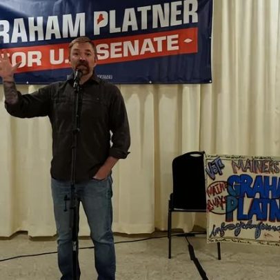 Platner vence primária ao Senado do Maine após turbulência na campanha