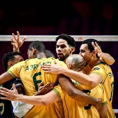 Seleção masculina sofre 3ª derrota consecutiva para a Eslovênia na Liga das Nações