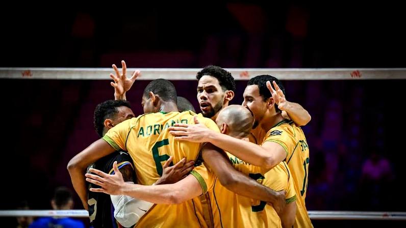 Seleção masculina sofre 3ª derrota consecutiva para a Eslovênia na Liga das Nações