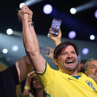 André do Prado inicia candidatura ao Senado com Eduardo Bolsonaro como suplente