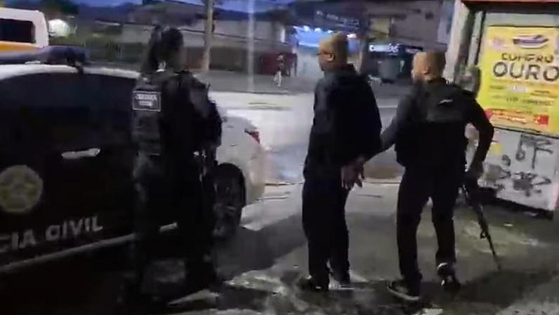 Geovan de Barros Pereira foi preso em flagrante e não ofereceu resistência