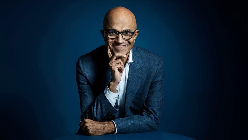 Satya Nadella: CEO da Microsoft parece ter mudado de postura sobre IA (Leandro Fonseca/Exame)