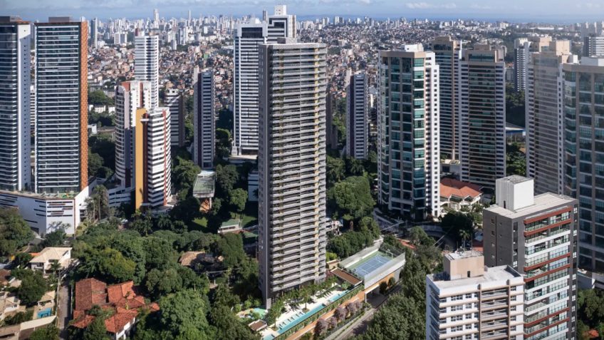 Apartamento de luxo que teria sido dado por Daniel Vorcaro ao senador Jacques Wagner está localizado no Horto Florestal, um dos bairros mais valorizados de Salvador (BA), segundo a construtora responsável pelo empreendimento. Na imagem, o projeto do Poème Horto, empreendimento ainda em construção