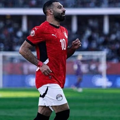 Mohamed Salah, artilheiro do Egito, destaque na Copa