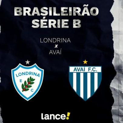 Londrina x Avaí: saiba onde assistir à partida da Série B