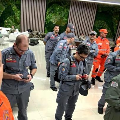 Membros de missão humanitária brasileira chegam à Venezuela