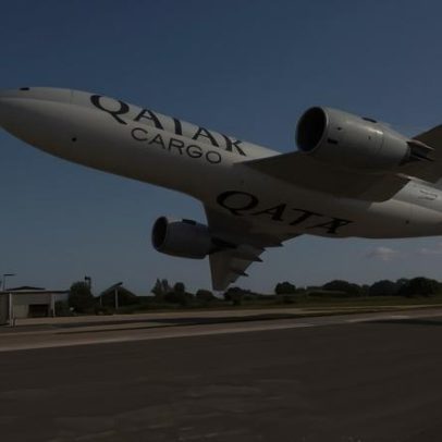 Autoridades investigam passagem baixa de Boeing 777 em aeroporto privado