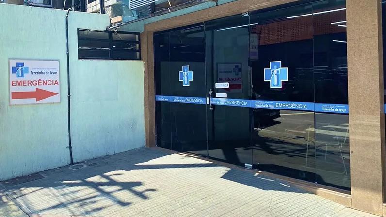 Jovem foi socorrido para o Hospital Santa Teresinha, mas não resistiu