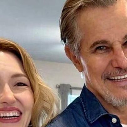 Edson Celulari exibe penteado da filha caçula no Cabelo Maluco