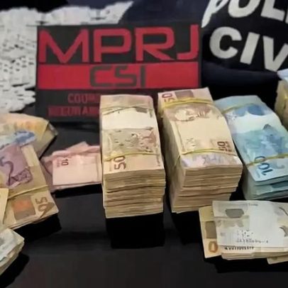 Operação apreende R$320 mil em endereços ligados a deputado no Rio