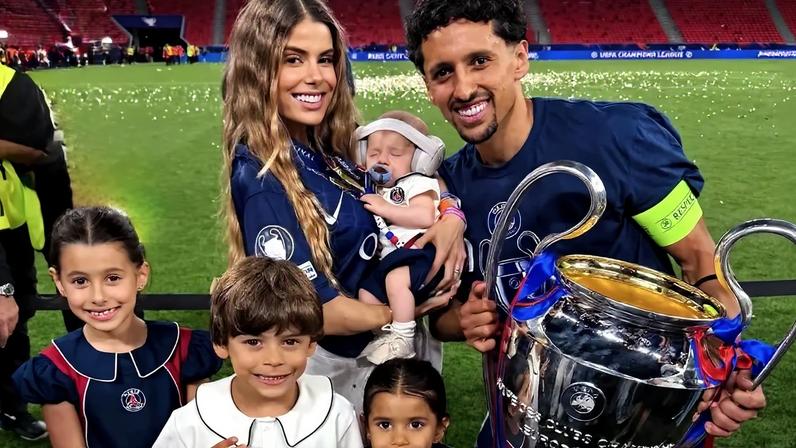 Marquinhos e família