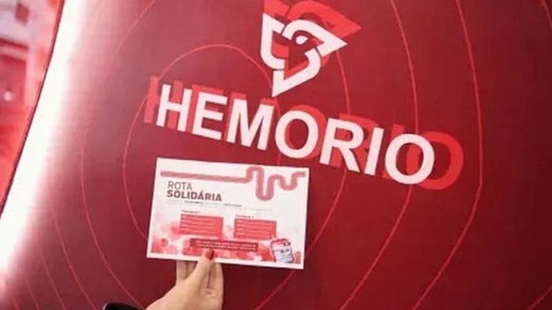 O Hemorio apresenta, durante toda a semana, a quarta edição da campanha Rota Solidária