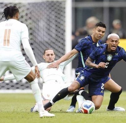 Brasil chega menos desgastado que França e Espanha na Copa do Mundo