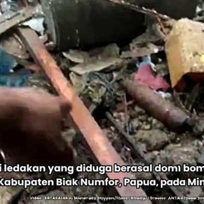 Explosão de bomba da Segunda Guerra Mundial deixa cinco mortos na Indonésia