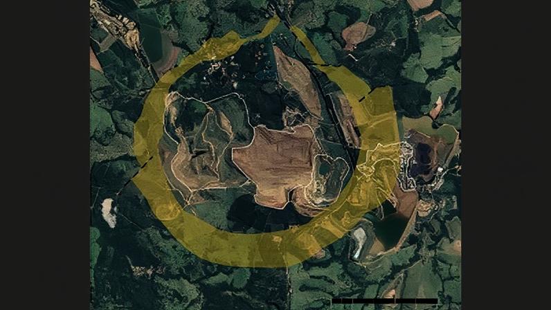 Imagem mostra área de projeto da St George em Araxá (MG)