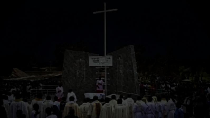 Inauguração de um memorial em homenagem aos cristãos mortos em Yelwata, Nigéria (Foto: Facebook)