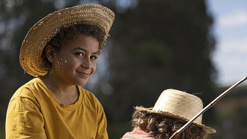 Isaac Amendoim viveu Chico Bento no filme "Chico Bento e a Goiabeira Maraviosa"