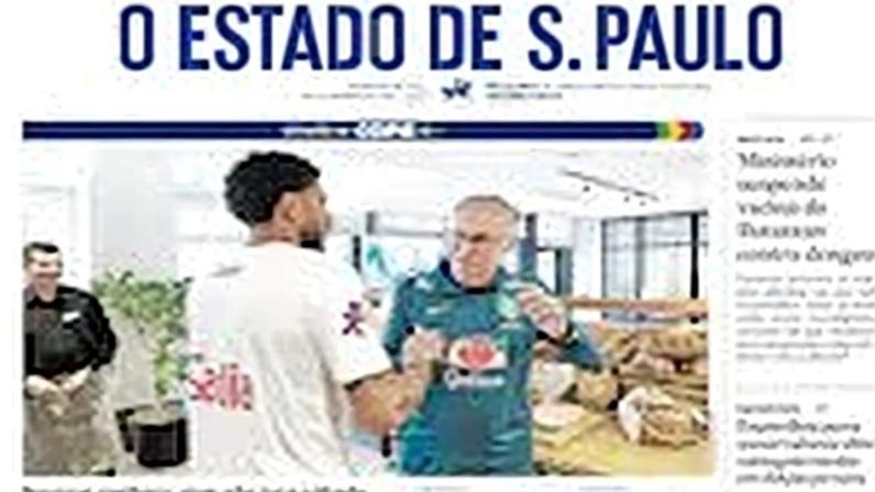 Capa Estadão: 09/06/2026