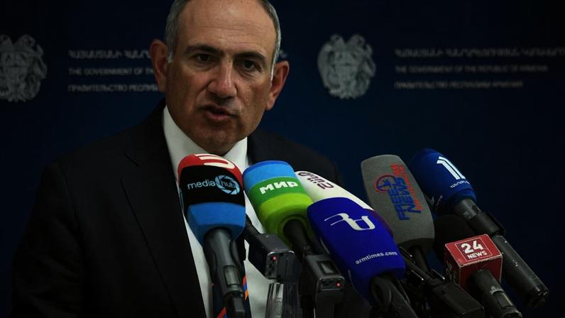O primeiro-ministro Nikol Pashinyan está no poder desde 2018.