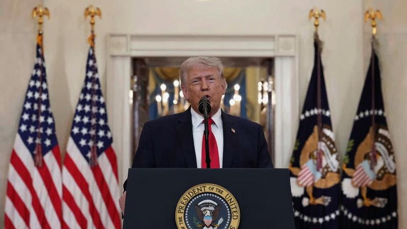 O presidente dos EUA, Donald Trump