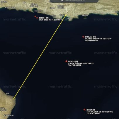 Petroleiros iranianos cruzam zona de bloqueio dos EUA, diz rastreador