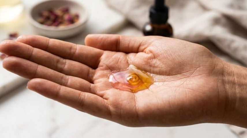Óleo de jojoba com lavanda após o banho ajuda a controlar o sebo facial