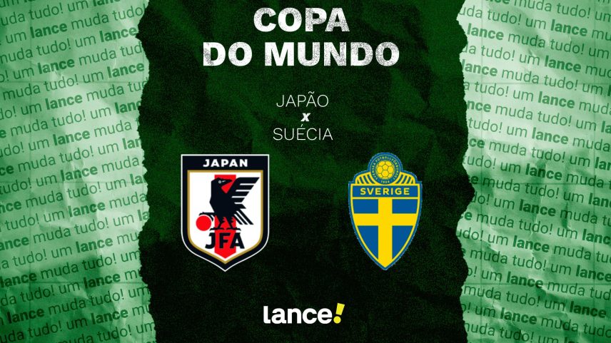 Japão x Suécia horários e transmissão do jogo da Copa do Mundo