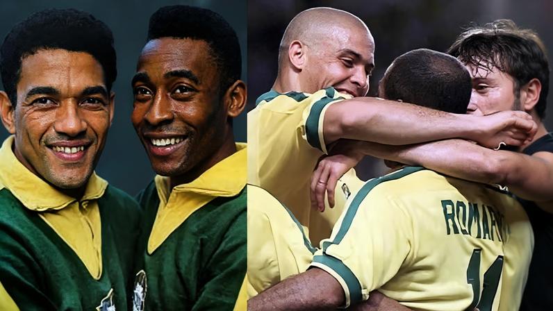 Com a seleção brasileira, craques se destacaram e fizeram história