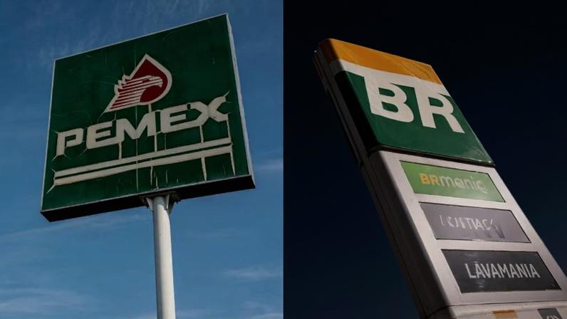A Petrobras e a Pemex assinaram memorando de entendimento para desenvolver projetos de exploração de óleo e gás.