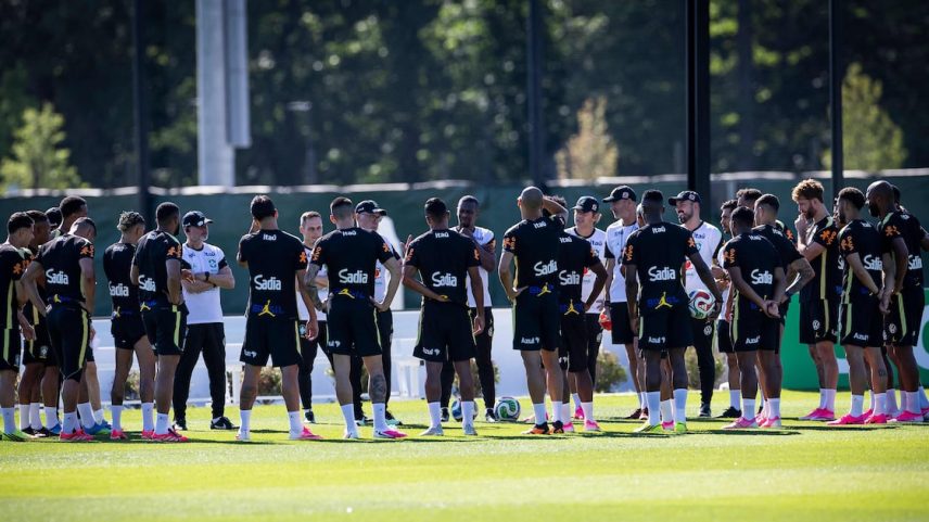 Seleção brasileira iniciou treinamentos nos EUA para a Copa do Mundo.