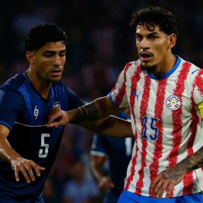 Gustavo Gómez, zagueiro do Paraguai, destaque na Copa