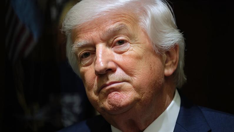 O presidente dos Estados Unidos, Donald Trump.