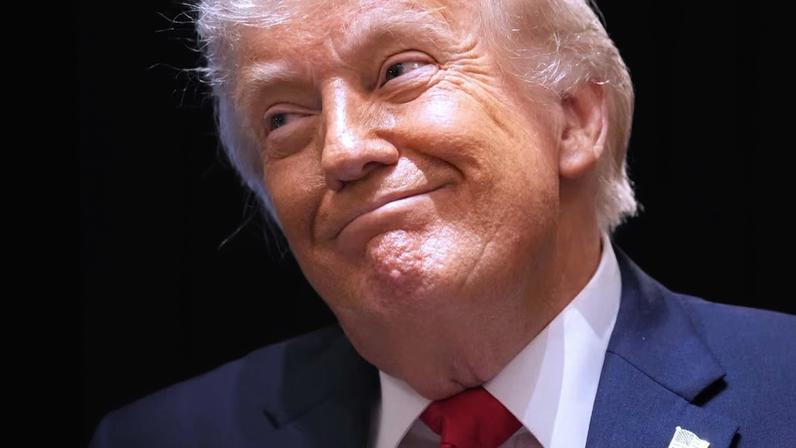 O presidente dos Estados Unidos, Donald Trump, participa de uma reunião de gabinete em Washington