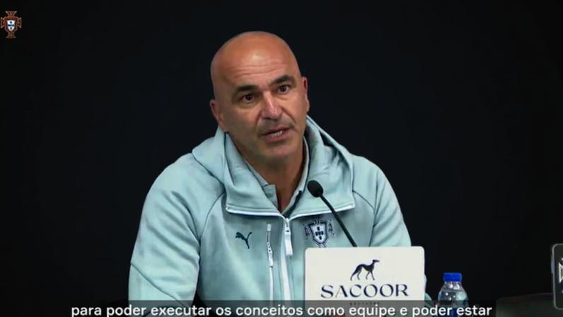 Roberto Martínez afirma que o foco não é vencer o Chile