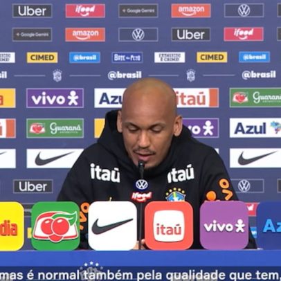 Fabinho avalia intensidade nos treinos da Seleção