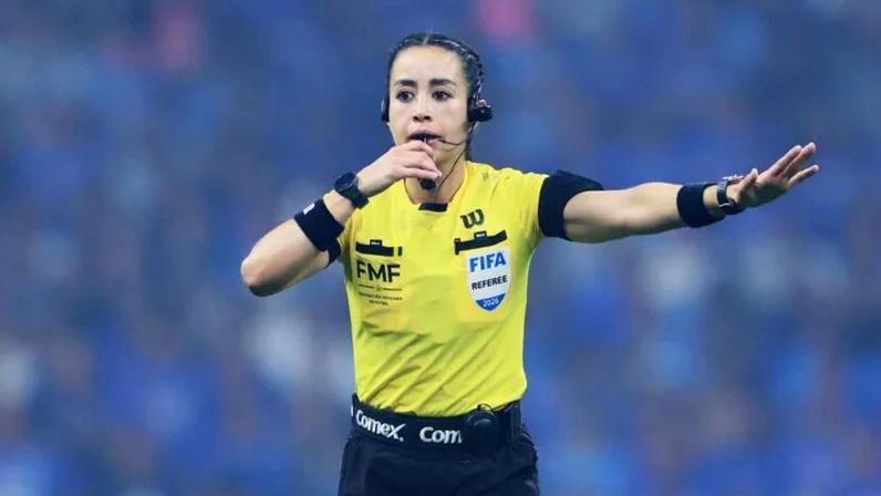 Árbitra central na Copa do Mundo 2026, Katia Itzel García é uma das seis mulheres entre os 170 profissionais de arbitragem do Mundial masculino