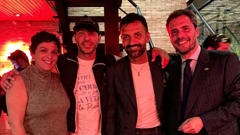 Salvatore Lioniello, Antonio Giaccoli e Alfredo Pretto