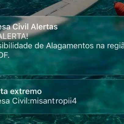 PF investiga alerta falso da Defesa Civil após possível ataque hacker