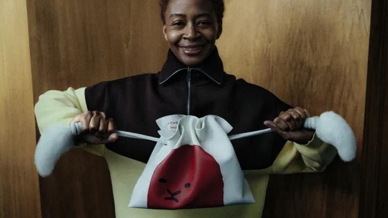 Kara Walker in Loewe.